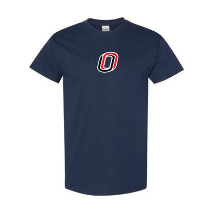 Men's Nebraska Omaha Mavericks Logo  Cotton T-Shirt