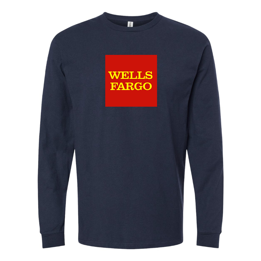 Men's Wells Fargo Logo Long Sleeve T-Shirt