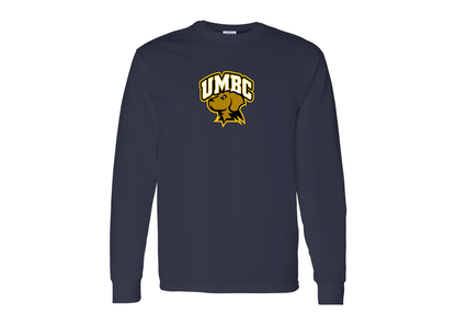 Men's UMBC Retrievers Gildan Heavy Cotton Long Sleeve T-Shirt
