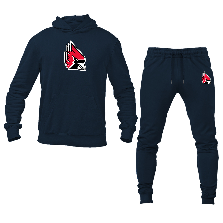 Men's   Ball State Cardinals Hoodie Joggers Set