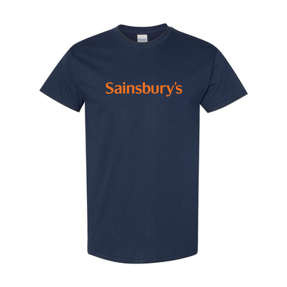 Men's Sainsbury_s Logo Cotton T-Shirt