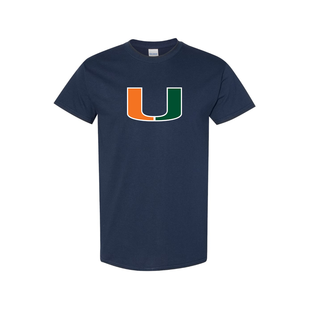 Men's Miami Hurricanes Logo Cotton T-Shirt