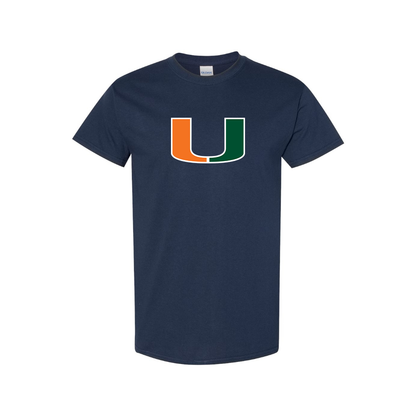 Men's Miami Hurricanes Logo Cotton T-Shirt