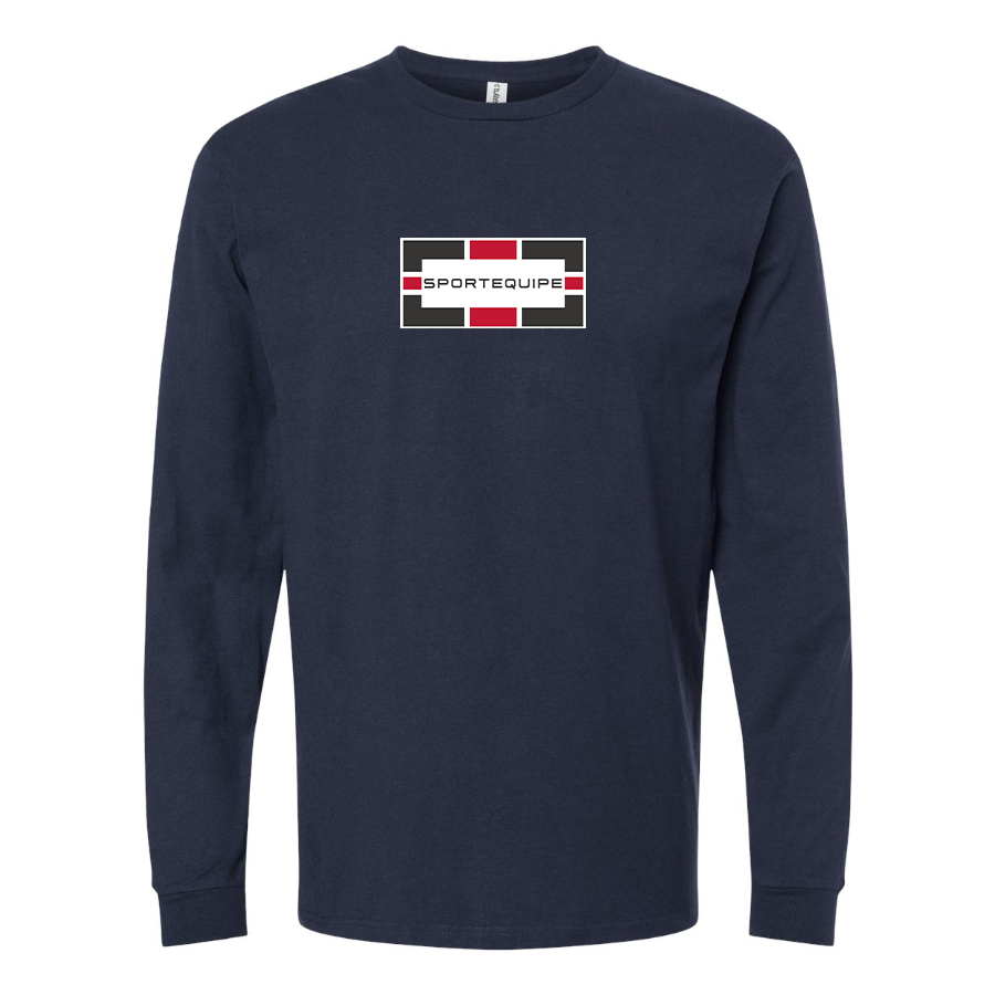 Youth Sportequipe Logo Cotton Long Sleeve T-Shirt