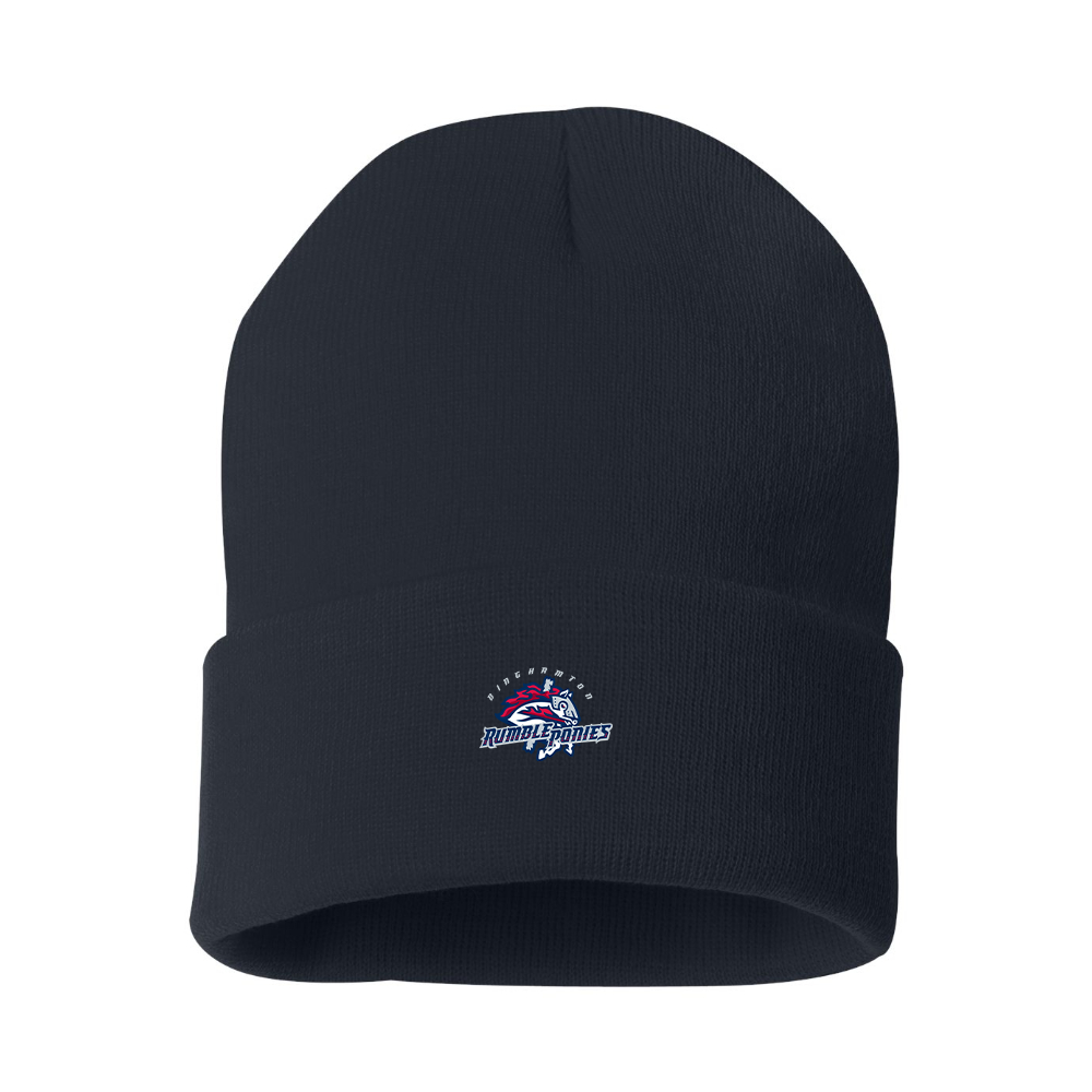 Binghamton Rumble Ponies Logo Beanie Hat