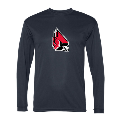 Men's Ball State Cardinals Performance Long Sleeve T-Shirt