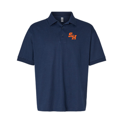 Men's Sam Houston State Bearkats Logo Gildan Dry Blend Jersey Polo