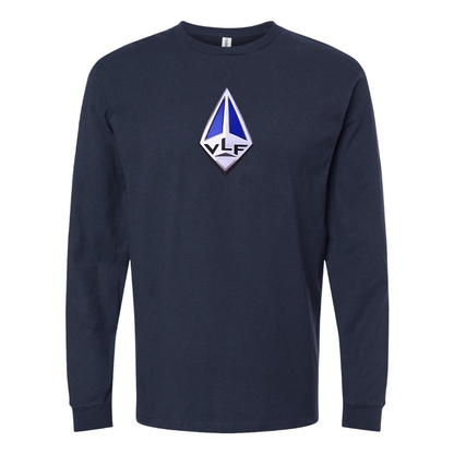 Men's VLF Logo  Cotton Long Sleeve T-Shirt