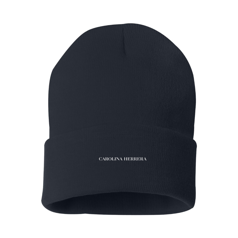 Carolina Herrera Logo Beanie Hat