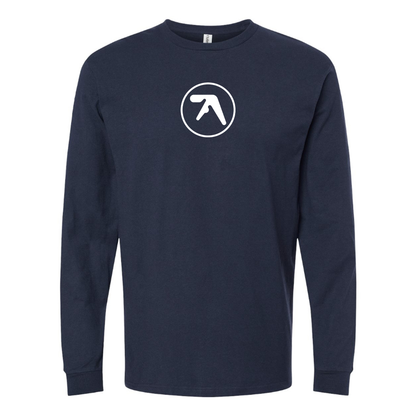 Men's Aphex Twin Logo Long Sleeve T-Shirt