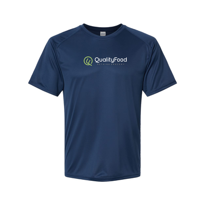 Men's Quality Food Logo Polyester T-Shirt