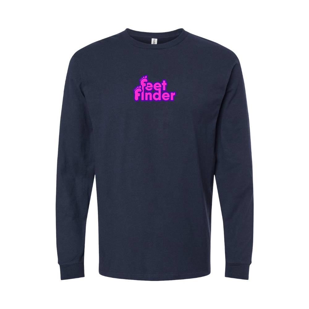 Men's FeetFinder Logo Long Sleeve T-Shirt