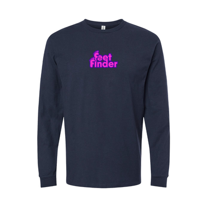 Men's FeetFinder Logo Long Sleeve T-Shirt