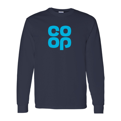 Men's CoOp Gildan Heavy Cotton Long Sleeve T-Shirt