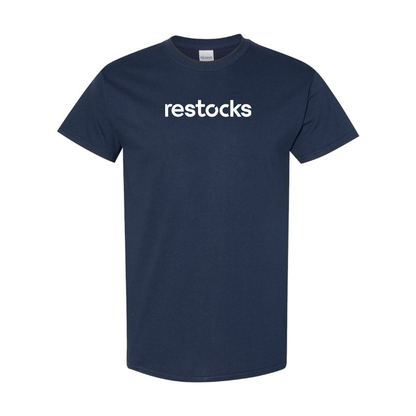 Men's Restocks Logo Cotton T-Shirt