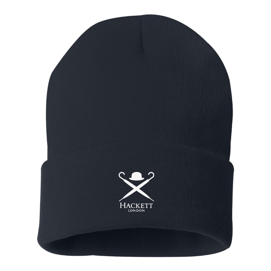 Hackett London Logo Beanie Hat