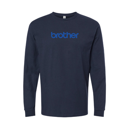 Youth Brother Logo Cotton Long Sleeve T-Shirt