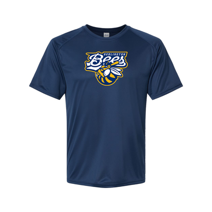 Men's  Burlington Bees    Logo Performance T-Shirt