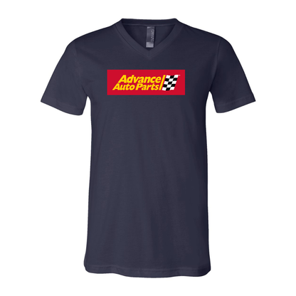 Advance Auto Parts Logo BELLA  CANVAS - Jersey V-Neck T-Shirt
