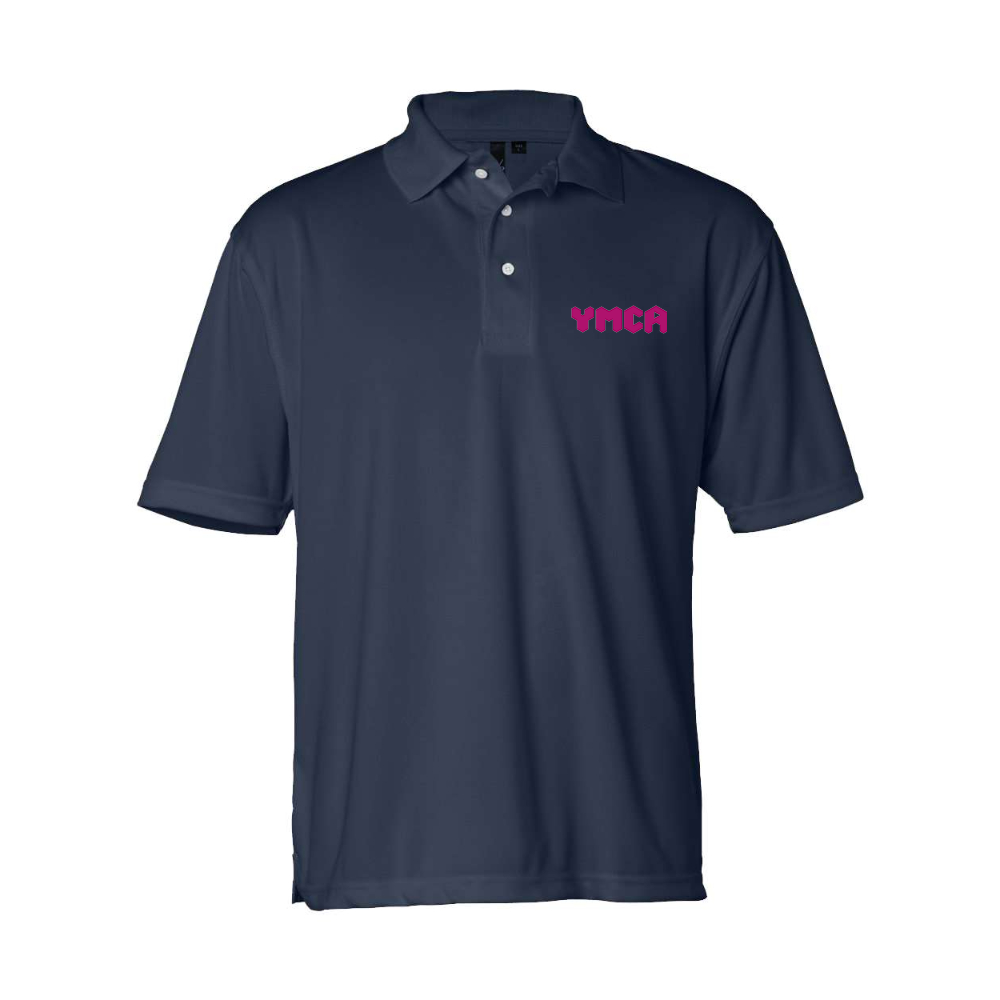Men's   YMCA Mauve Sierra Pacific Moisture Free Mesh Polo