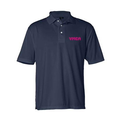 Men's   YMCA Mauve Sierra Pacific Moisture Free Mesh Polo
