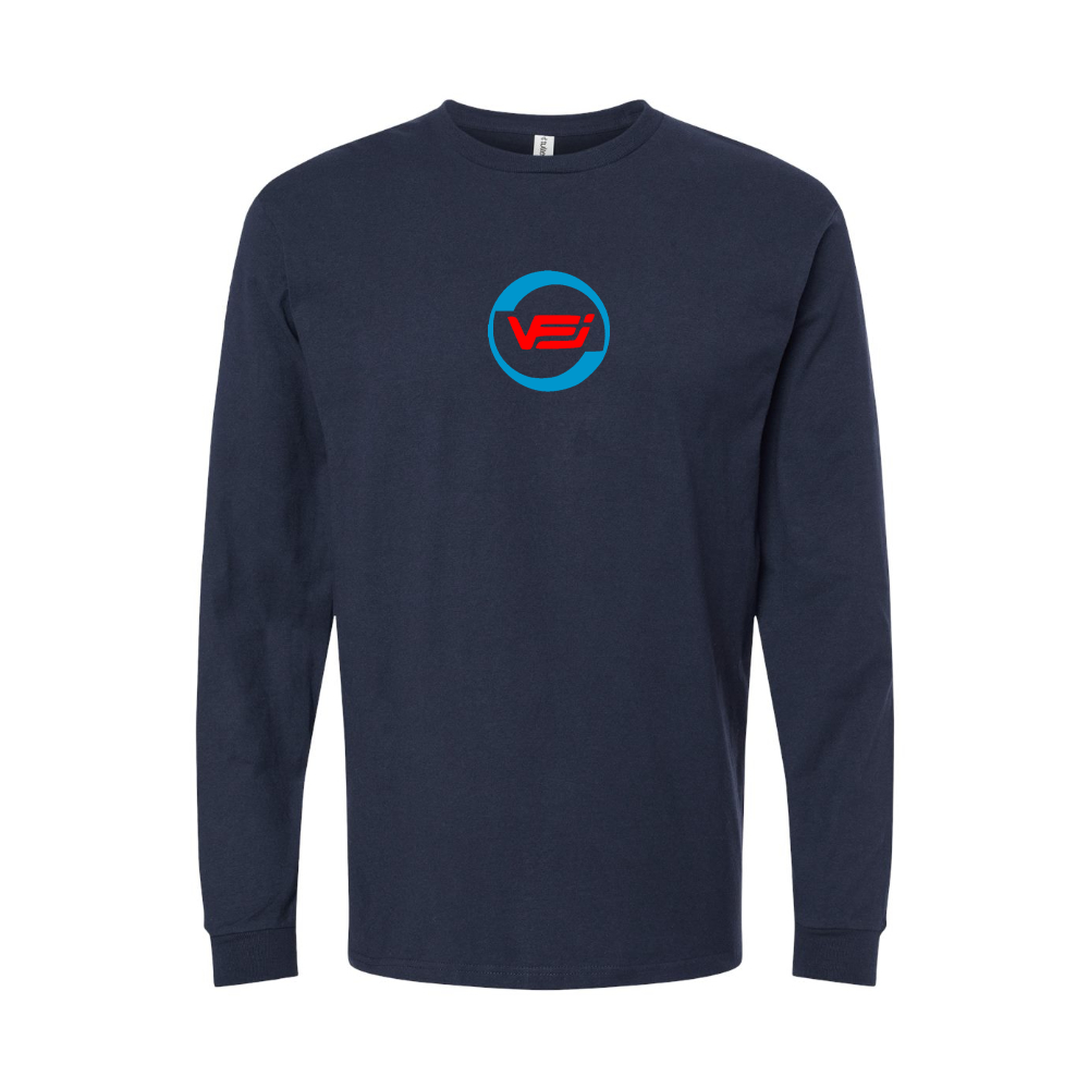 Youth Vehicle Factory Jabalpur Logo Cotton Long Sleeve T-Shirt