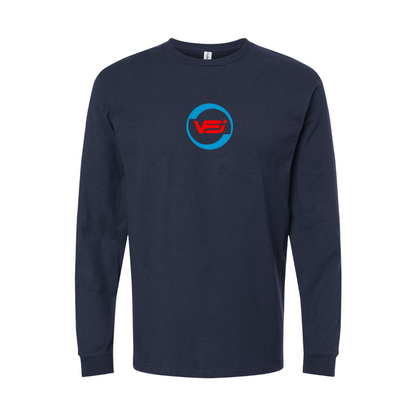 Youth Vehicle Factory Jabalpur Logo Cotton Long Sleeve T-Shirt