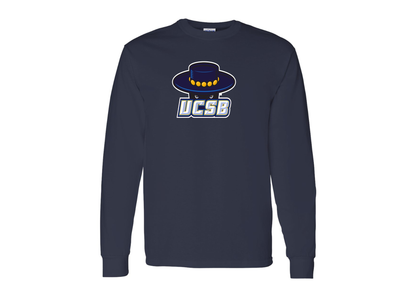 Men's UCSB Gauchos Gildan Heavy Cotton Long Sleeve T-Shirt