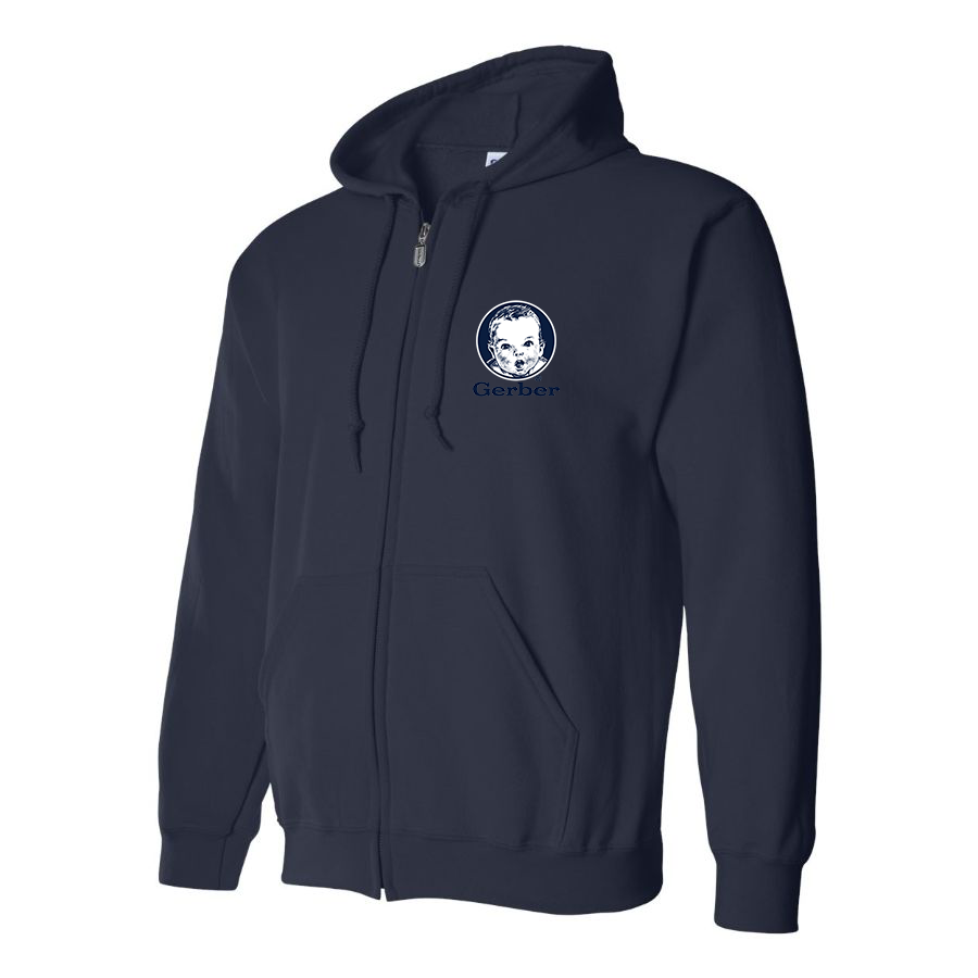 Men's Gerber Logo Zipper Hoodie