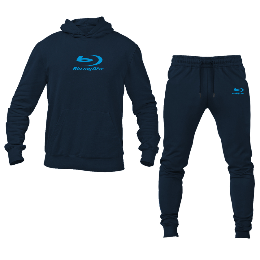 Men's Blu-ray Disc Logo  Hoodie Joggers Set