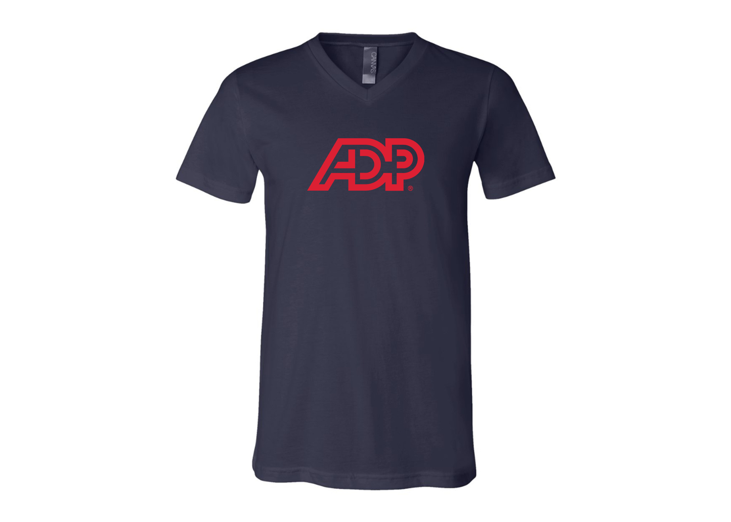 ADP Logo BELLA  CANVAS - Jersey V-Neck T-Shirt