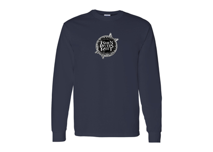 Men's When Rivers Meet Gildan Heavy Cotton Long Sleeve T-Shirt
