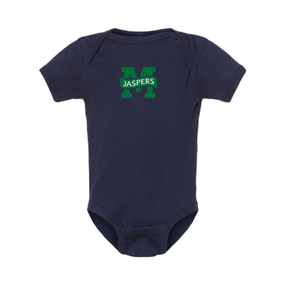 Manhattan Jaspers Logo Baby Romper Onesie