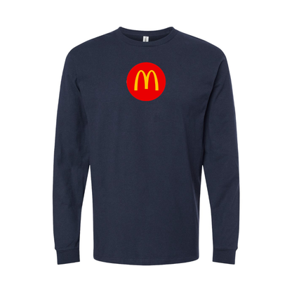 Youth McDonalds  Logo Cotton Long Sleeve T-Shirt