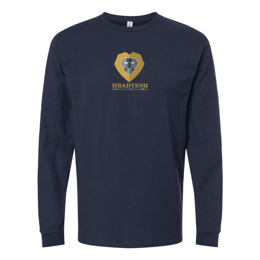 Youth Hradyesh Logo Cotton Long Sleeve T-Shirt