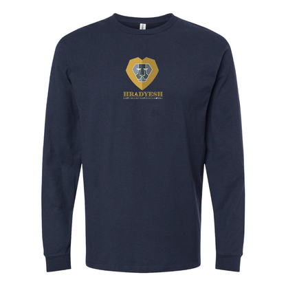 Youth Hradyesh Logo Cotton Long Sleeve T-Shirt