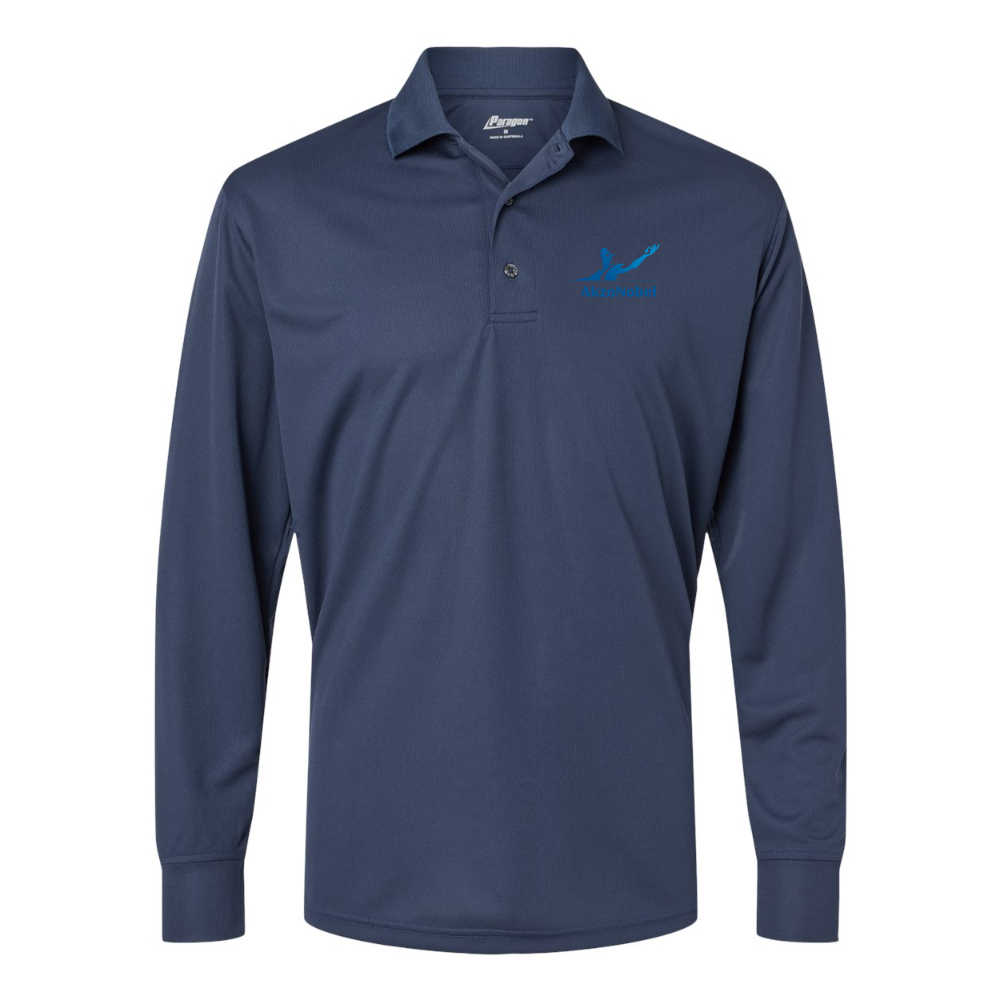 Men's AkzoNobel Logo Paragon Prescott Long Sleeve Polo