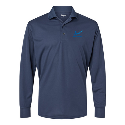 Men's AkzoNobel Logo Paragon Prescott Long Sleeve Polo