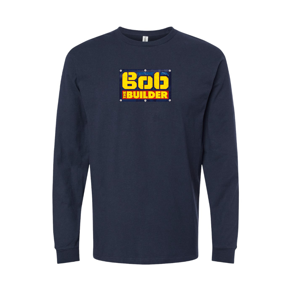 Men's Bob the Builder Logo Long Sleeve T-Shirt