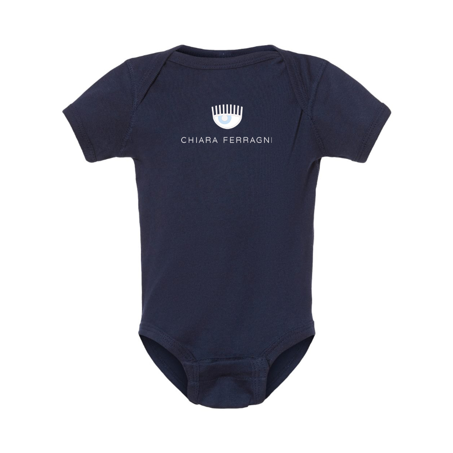 Chiara Ferragni Collection Logo Baby Onesie Romper
