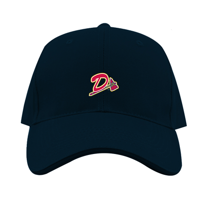 Danville Braves  Logo  Dad Baseball Cap Hat