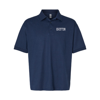 Men's Led Zeppelin Logo Dry Blend Polo