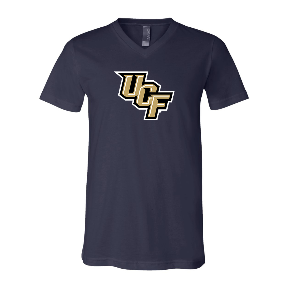 Central Florida Knights   BELLA  CANVAS - Jersey V-Neck T-Shirt