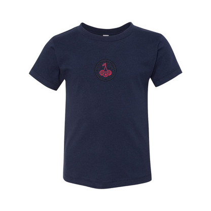 AFC Bournemouth Soccer Logo BELLA  CANVAS Toddler Jersey Tee