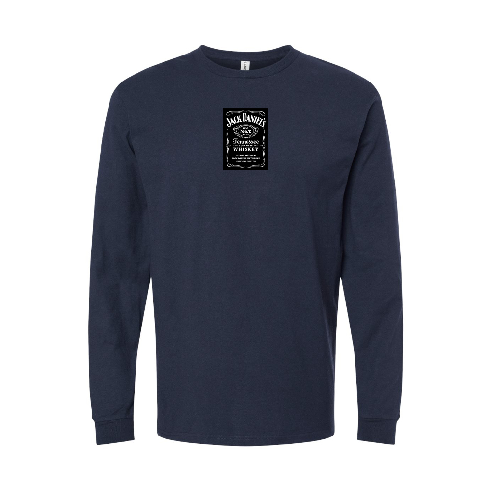 Men's Jack Daniels Logo Long Sleeve T-Shirt
