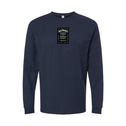 Men's Jack Daniels Logo Long Sleeve T-Shirt