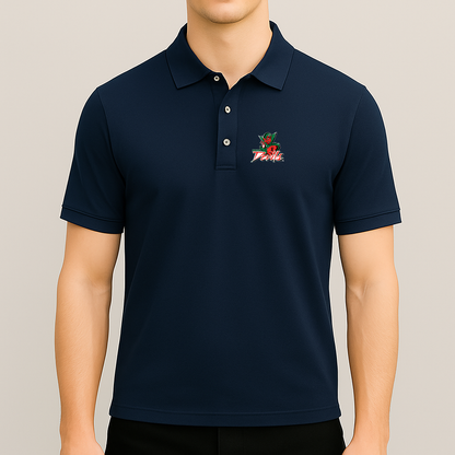 Men's MVSU Delta Devils Logo Dry Blend Polo