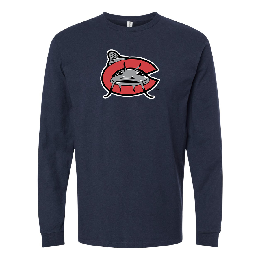 Youth Carolina Mudcats Logo Long sleeves
