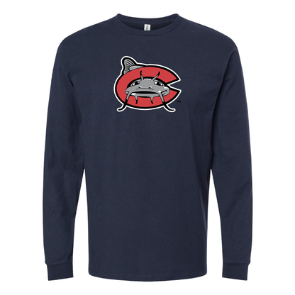 Youth Carolina Mudcats Logo Long sleeves