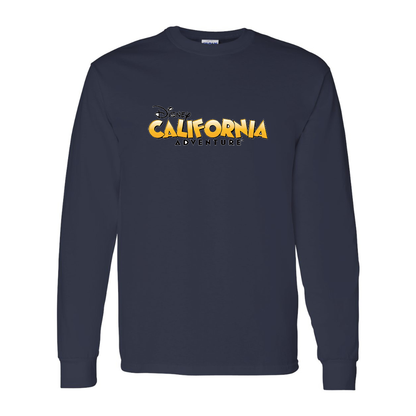 Men's Disney California Adventure Gildan Heavy Cotton Long Sleeve T-Shirt